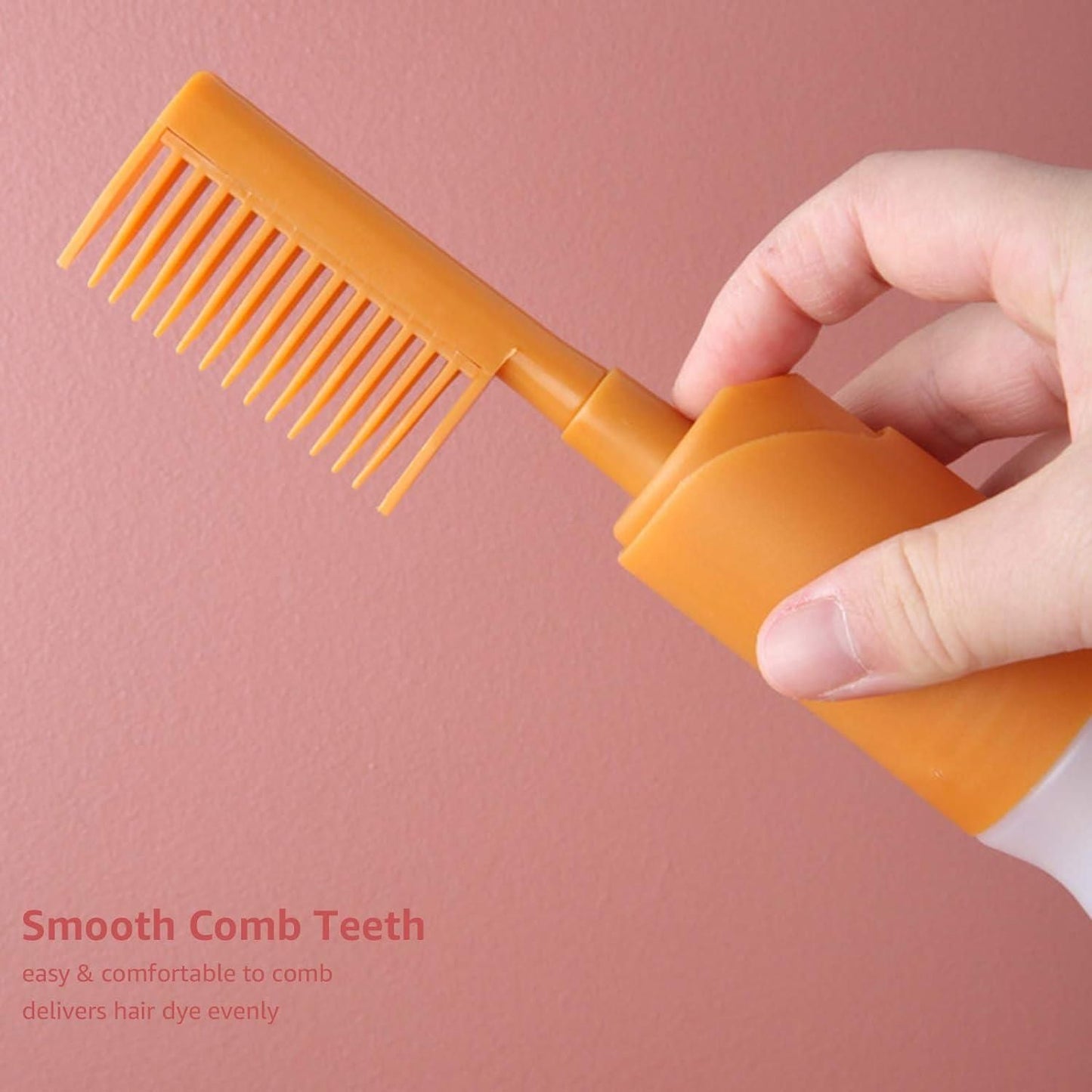 110ml Empty Hair Dye Bottle Applicator with Comb